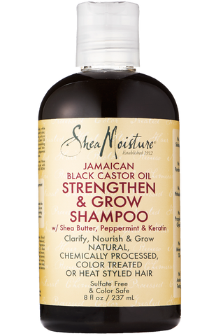 Shea Moisture, Jamaican Black Castor Oil Strengthen & Grow Shampoo 8 fl.oz