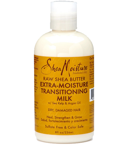 Shea Moisture Raw Shea Butter Extra Moisture Transitioning Milk 8 fl.oz